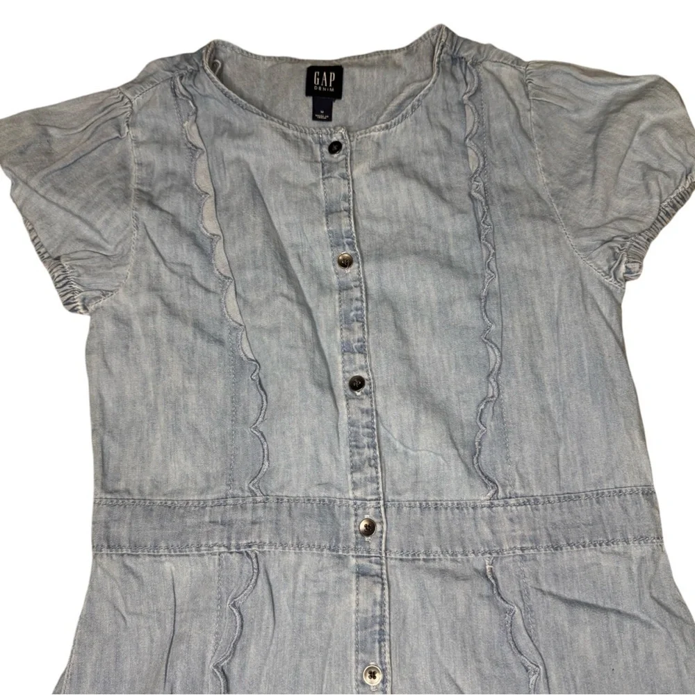 GAP Kids Blue Denim Dress